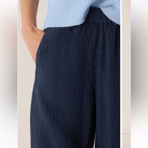 Eileen Fisher organic cotton ripple pant